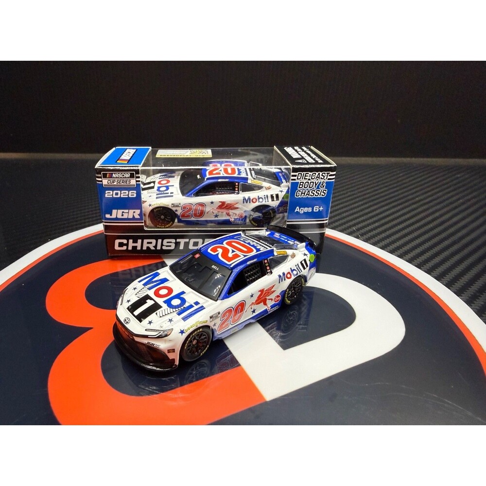 2026 Christopher Bell 1:64 Mobil 1 NASCAR Diecast